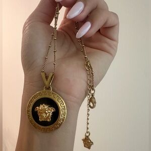 Authentic Versace necklace!!! Medusa